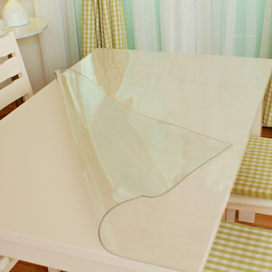 Cubierta de mesa de PVC transparente de 3 mm 