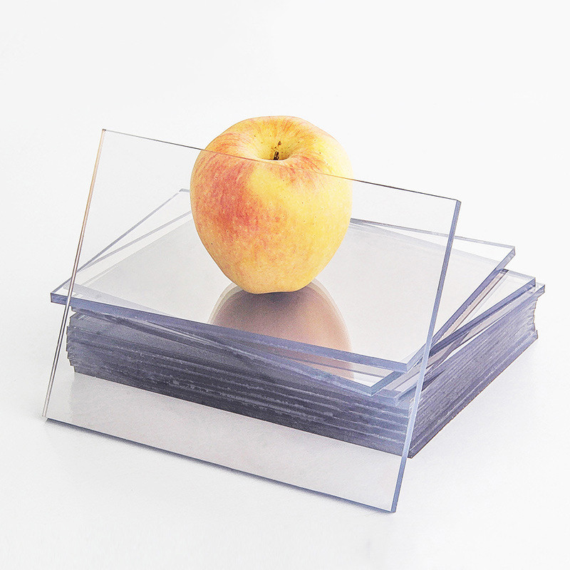 Lámina transparente antiestática de cloruro de polivinilo (PVC)