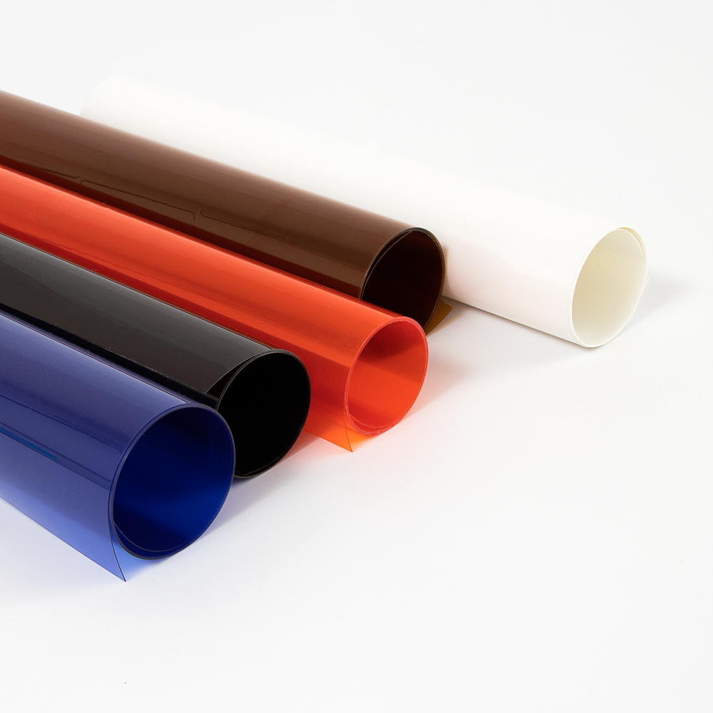  Lámina rígida de PVC de colores tamaño personaliza 