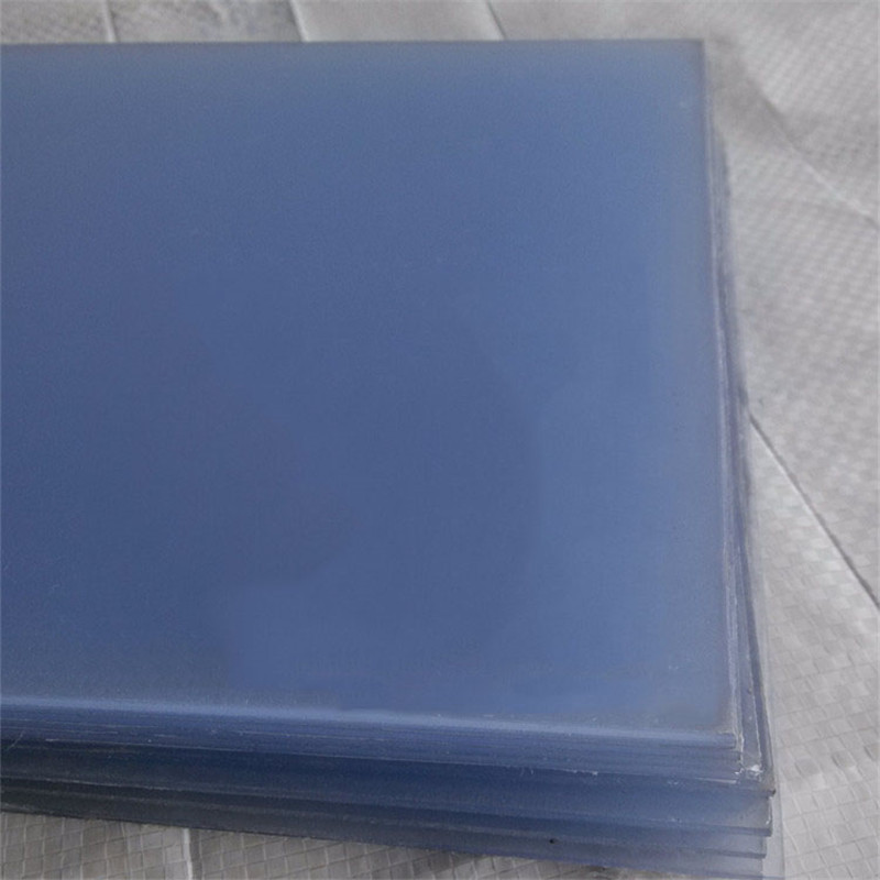Lámina de PVC de polímero rígido mate transparente 